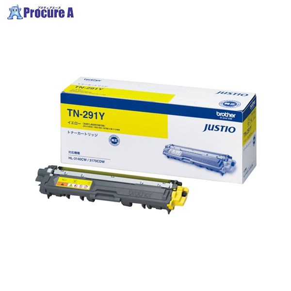 ブラザー トナーカートリッジ ＴＮ&minus;２９１Ｙ TN-291Y ▼21982 ブラザー工業(株)●a559｜プロキュアエース