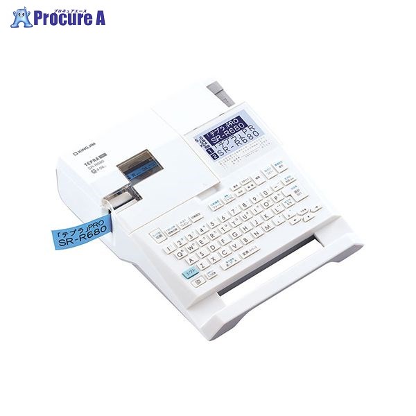 KING JIM 下げ札ともし火－「テプラ」ＰＲＯ SR-R680 ▼42410 (株)第一人者体育館●a559