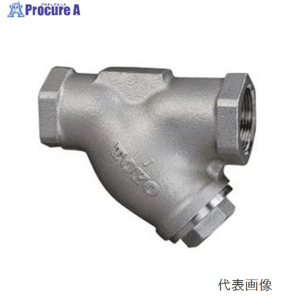 東洋ﾊﾞﾙｳﾞ UT-N SCS13 Y形ｽﾄﾚｰﾅ【JV8-2適合品】 標準40ﾒｯｼｭ 40A UT-N 40A ▼1001140 東洋バルヴ ●i547