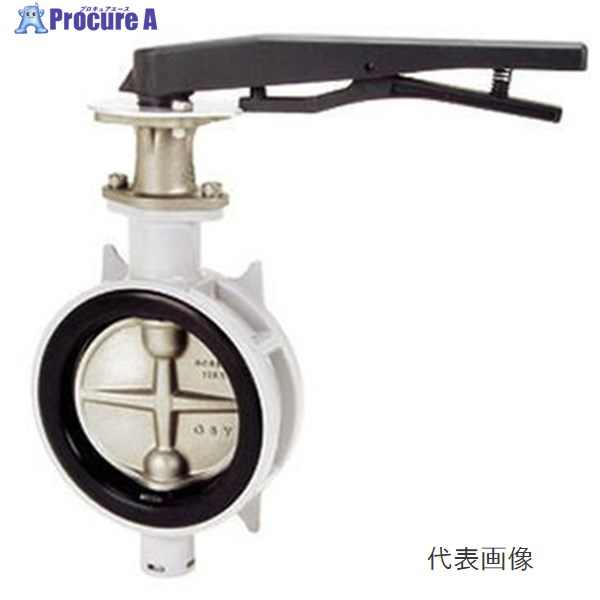 東洋ﾊﾞﾙｳﾞ 10ALM-N-LUE ｱﾙﾐﾊﾞﾀ弁 弁体SCS 【ﾚﾊﾞｰ式・EPDM】 100A 10ALM-N-LUE 100A ▼1001501 東洋バルヴ ●i547