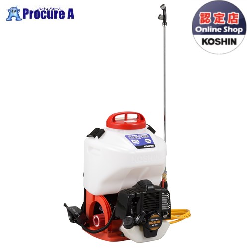 工進 背負い式発動機動噴 10L 2循環過程 シングル弁式 ES-10P 1台 KOSHIN ●KO591