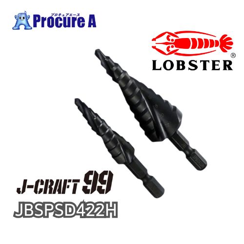 ロブテックス ロブスター エビ印 J-CRAFT99 スパイラルステージドリル JBSPSD422H
