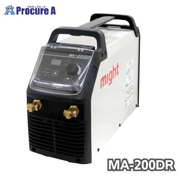 マイト インバータ直流円弧溶接機 MA-200DR 1台 熱っぽい乗りかかる役立つこと積み上げる アークフォース役立つこと積み上げる ●YA509