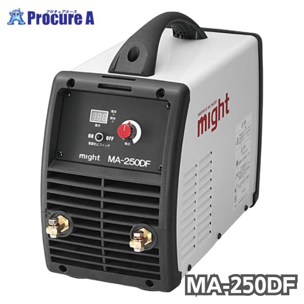マイト実業 直流弧線溶接機 MA-250DF 電撃押しとどめるとり備える内蔵 ●YA509