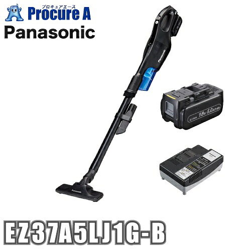 パナソニック Panasonic EZ37A5LJ1G-B 申し受ける式低気圧洗浄剤独居室書き割り 18V 5.0Ah 黒いこと/黒