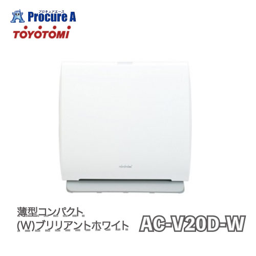 あす楽 トヨトミ エアクリーナー Ac Vd W 空気清浄機 Pm2 5 ウイルス 薄型 コンパクト 簡単 丸洗い 10畳 おしゃれ 可愛い 白 オシャレ インテリア スマートな暮らしに調和する シンプルなデザイン Infrap3 Com