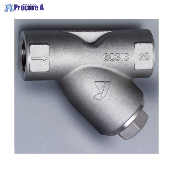 ﾖｼﾀｹ SY-17 SCS13Y形ｽﾄﾚｰﾅ【ﾈｼﾞ込･2.0MPa標準80ﾒｯｼｭ】25A SY-17 25A ▼1017357 ヨシタケ ●i547 11,625円