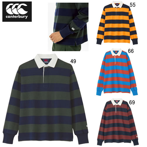 楽天市場】カンタベリー レディス 長袖 ラガーシャツ CANTERBURY