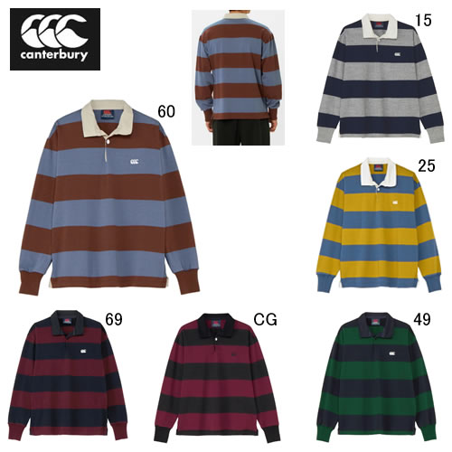 楽天市場】カンタベリー ラガーシャツ 長袖 襟付 メンズ