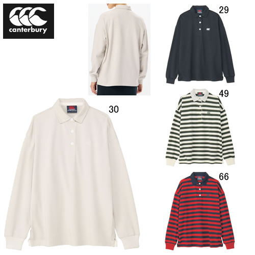 楽天市場】カンタベリー レディス 長袖 ラガーシャツ CANTERBURY