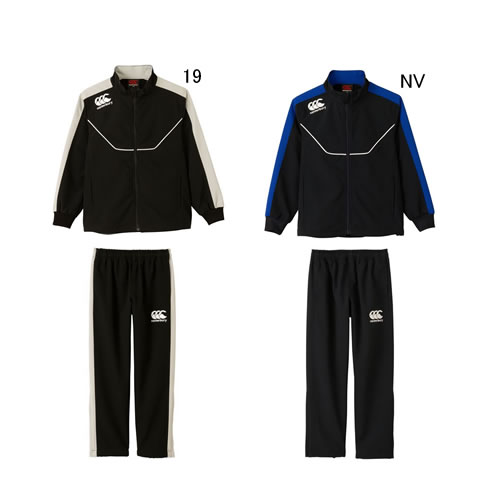 キッズ 上下セット ピステ ウェア カンタベリー CANTERBURY ジュニア プラクティス ジャケット ラグビー トレーニング 子供服 RGJ71524SET アウトレット セール