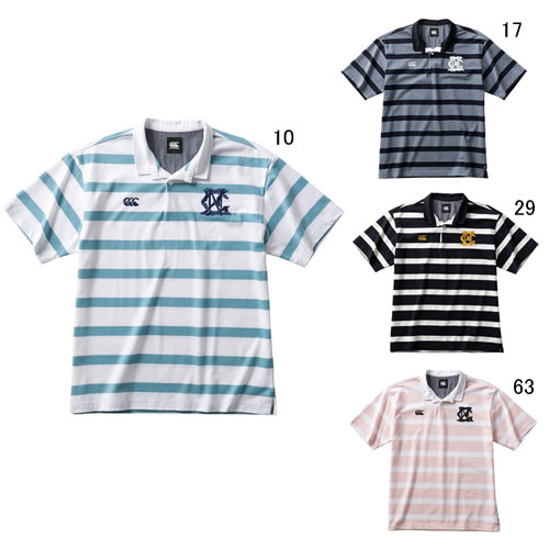 楽天市場】カンタベリー ラガーシャツ 半袖 襟付 メンズ