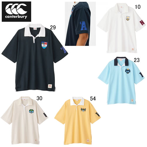 楽天市場】カンタベリー ラガーシャツ 半袖 襟付 メンズ