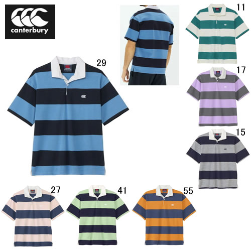 楽天市場】カンタベリー 半袖 ラガーシャツ メンズ canterbury