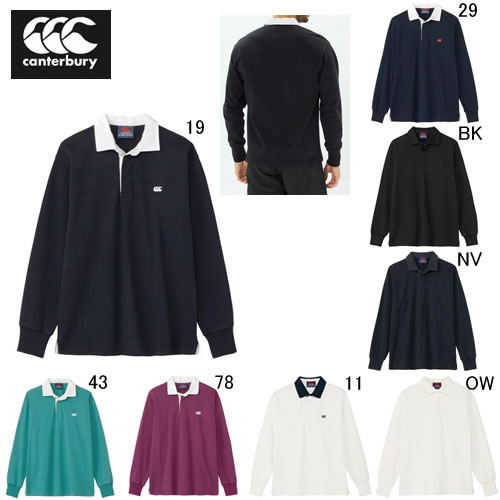 楽天市場】カンタベリー ビッグ 大きいサイズ ラガーシャツ 長袖 襟付