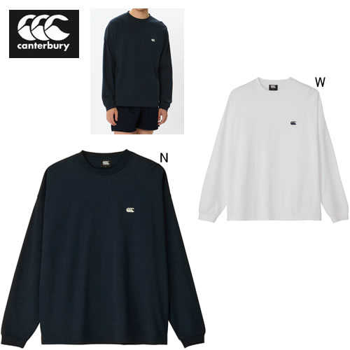 カンタベリー 長袖 ティーシャツ メンズ canterbury ロング衣袂 甚だしい 労働者の一団 紅茶 ラガー 運動競技 心地よい 御召しもの RSU42646 2026春夏 NEW