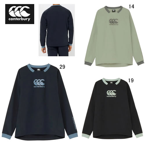 canterbury カンタベリー　長袖 ピステ プルオーバー セットアップ カンタベリー メンズ ピステ 上下 canterbury プラクティス 長袖