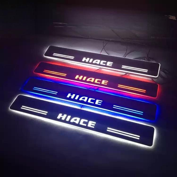 トヨタ ハイエース HIACE 全車種対応 流光ダイナミック 呼吸イルミネーション スカッフプレート LED ドアシルカバー 6,287円