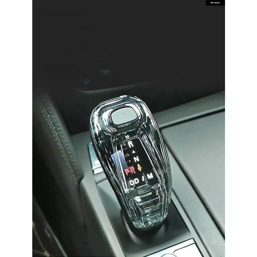 並行輸入品キャデラック CT5 CT6 XT4 XT5 XT6 2020-2022 クリスタル ギア シフト ノブ ライトギア ディスプレイ
