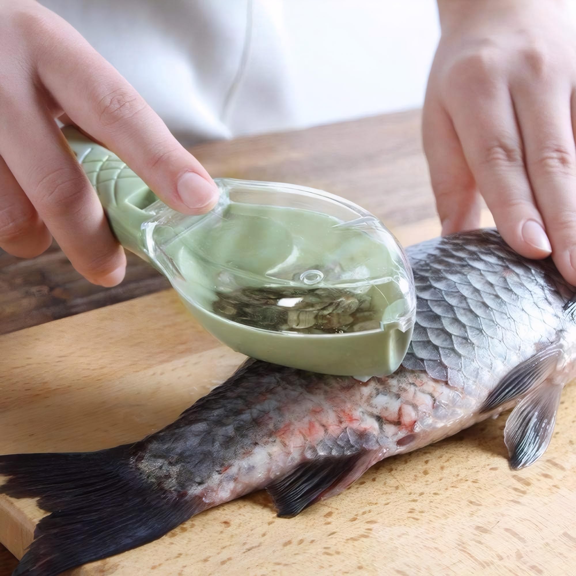 【楽天市場】【魚のうろこ取り器】手動式 うろこ取り 魚スケーラー フタ付き|安全設計 魚を傷つけない|家庭用 魚処理 うろこ落とし 掃除簡単 ...