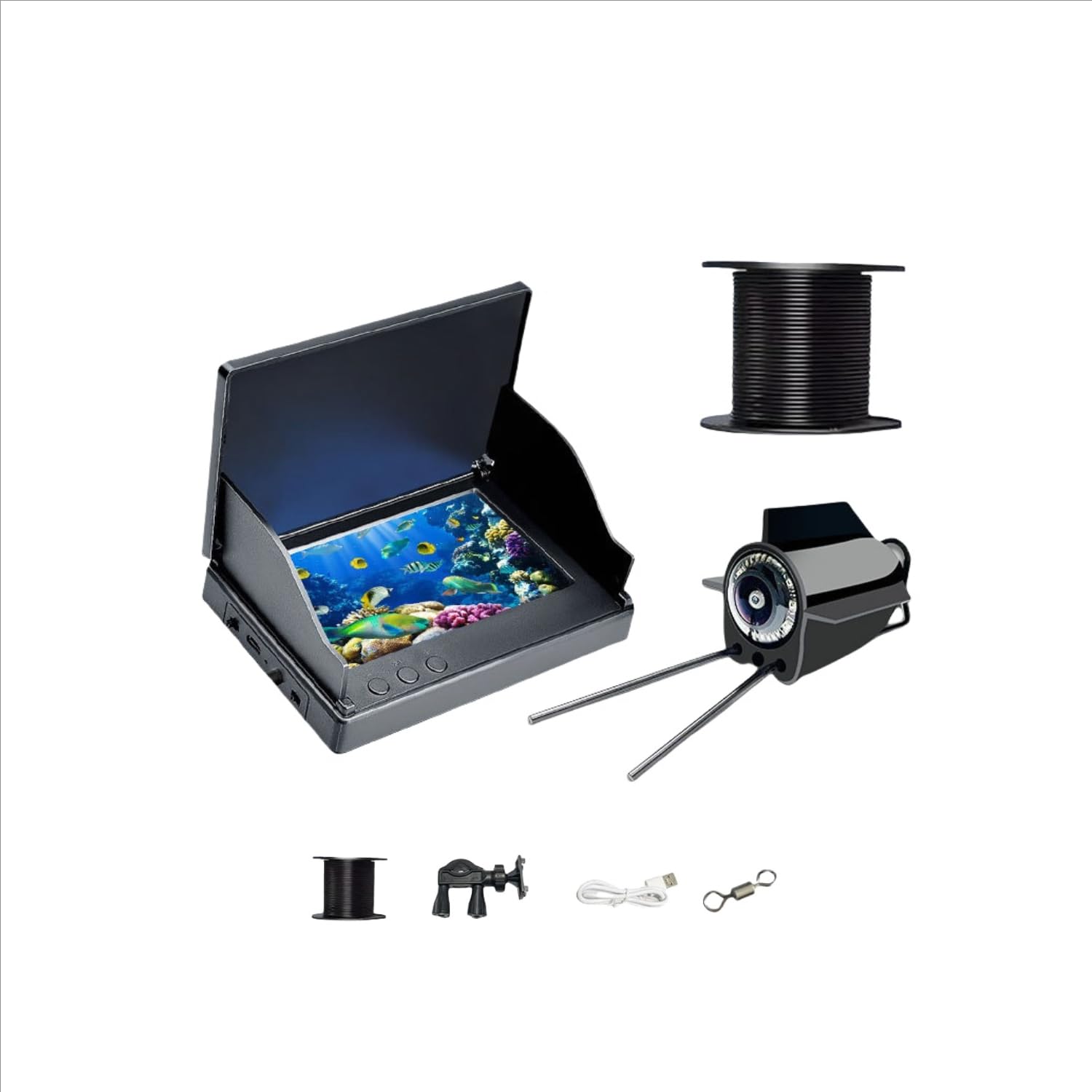 楽天市場】Deeper PRO+ 2.0 ワイヤレススマート魚群探知機、Wi-Fi接続