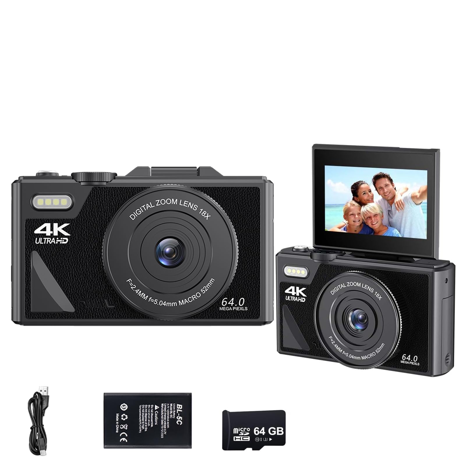 4K Camera 12倍光学ズーム Wi-Fi機能 デジカメ 楽天市場】デジカメ