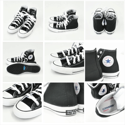楽天市場 ポイント10倍 Converse All Star 100 Colors Hi Blackコンバース オールスター ハイカットキャンバススニーカー 1ck561as30代 40代 50代 大人かわいい カジュア ベーシック ミニマリスト メンズ レディース オールシーズン ｆｉｒｓｔ 楽天市場店