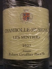[2023] Chambolle-Musigny 1er Cru Les Sentiers シャンボール・ミュジニー センティエ【Robert GROFFIER ロベール・グロフィエ】