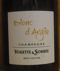 [NV] Brut Nature - Blanc d’Argile (2018) ブラン・ダルジル【Vouette et Sorbee ヴェット・エ・ソルベ】