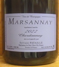 [2022] Marsannay Blanc Magnumマルサネ・ブラン マグナム【Domaine Sylvain Pataille　シルヴァン・バタイユ】｜アサヒヤワインセラー