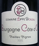 [2021] Bourgogne Cote d'Or Rouge ブルゴーニュ コート・ドール ルージュ【Lippe Boileau リップ・ボワロー】