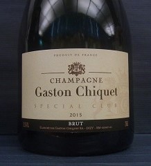 [2015] Special Club, Brut スペシャル・クラブ、ブリュット【Gaston Chiquet ガストン・シケ 】