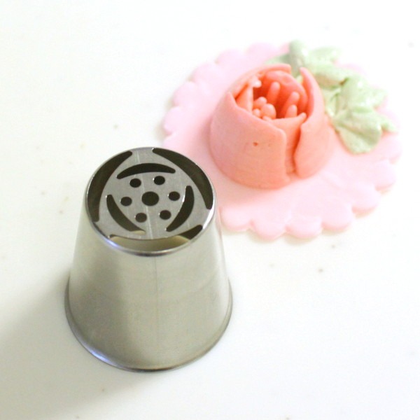 楽天市場】シームレス3Dフラワー口金 ＃247 ロシアンノズル フラワー