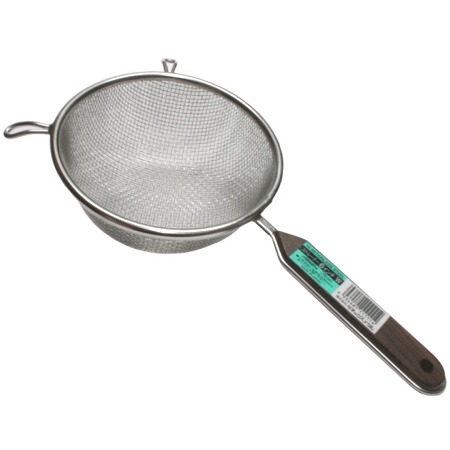 ステンレス製多層製菓用こし器 楽天市場】こしき ダブルストレーナー 7吋(18cm) 二重網 ローズ柄 粉