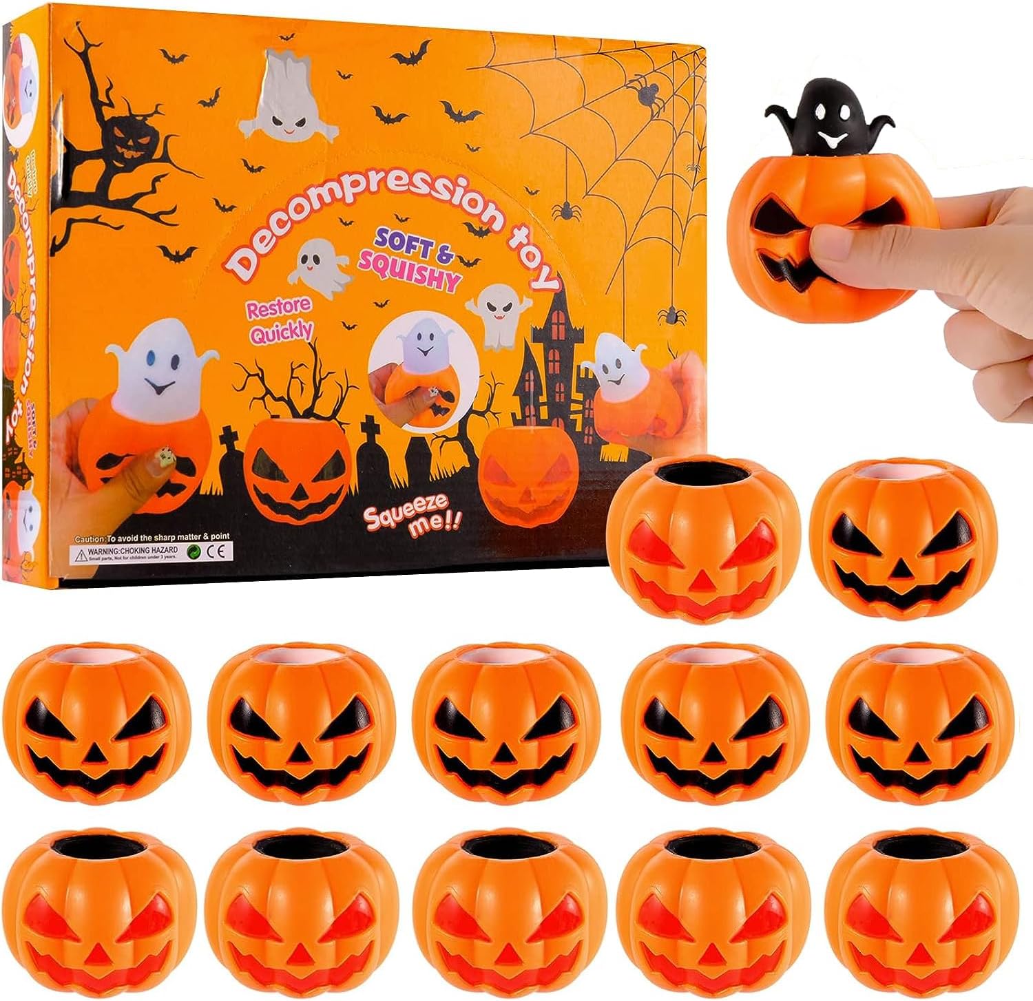 楽天市場】12個セットハロウィン おもちゃ 光るおもちゃ 幽霊 玩具