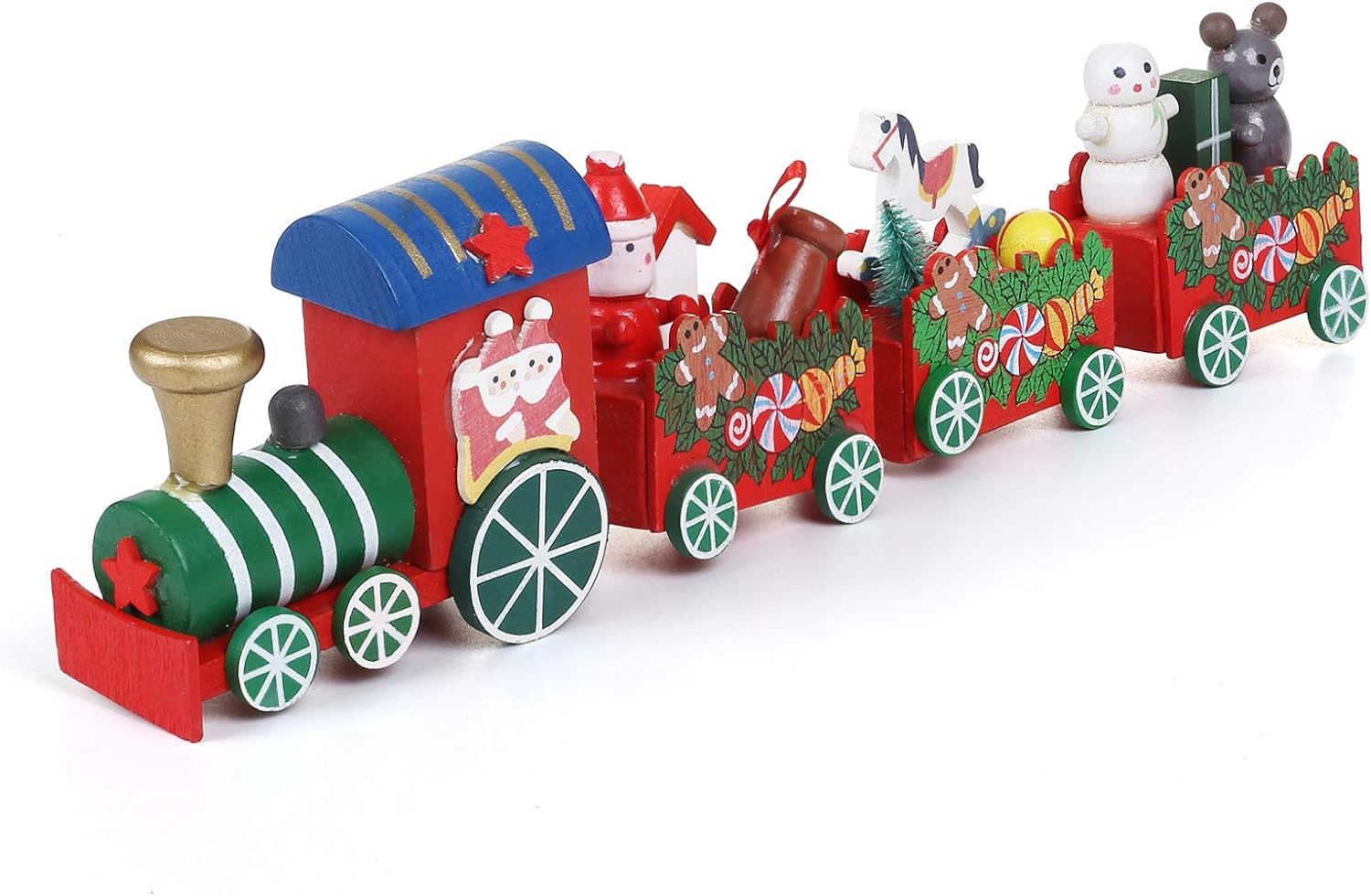 木のおもちゃ　汽車　列車　クリスマス　アドベントカレンダー　飾り物　値下げ Amazon | きかんしゃトーマス 木製レールシリーズ(Thomas