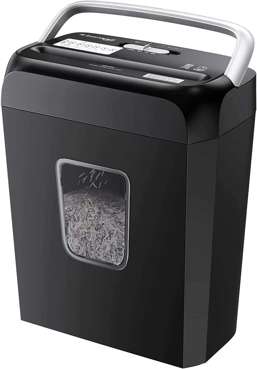 楽天市場】bonsaii シュレッダー 業務用 自動細断80枚 電動 マイクロ