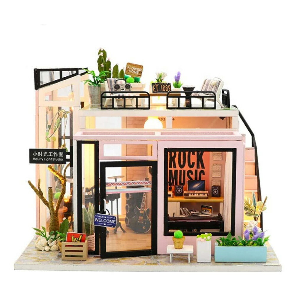 楽天市場】ドールハウス 1/12サイズ 初心者 手作り ミニチュアキット