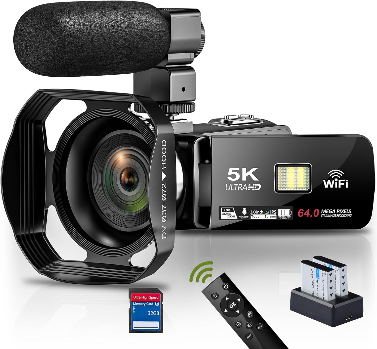 4K Ultra HD ビデオカメラ 本体 Wi-Fi機能 開封未使用品 71soUheNA8L._UF894,1000_QL80_.jpg