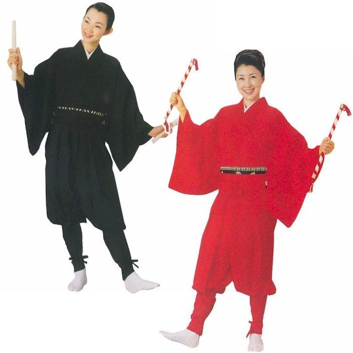 楽天市場】たっつけ袴 銀 無地 南京玉すだれ 手古舞 袴 （s迎8713