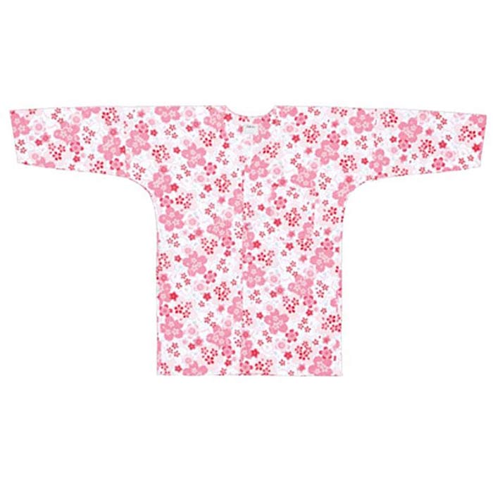 鯉口シャツ ピンク 桜 M L k騎60523 祭り まつり 大人取寄せ商品 １点までメール便可