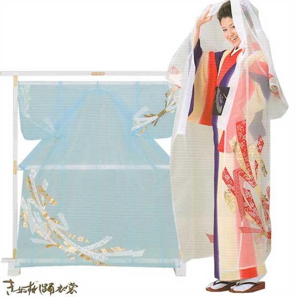 かつぎ 枝垂れ桜 絵羽 k炎62303-05 踊り 衣装 日舞 日本舞踊