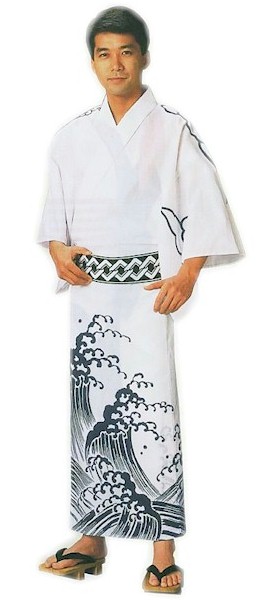 龍 ゆかた メンズ 白 絵羽 浴衣 お取り寄せ商品メンズファッション 波 こちらは男性用です S青16 和服 祭 ゆかた 仕立上がり 揃い 仕立上り 盆踊り 祭り 踊り まつり お取り寄せ商品