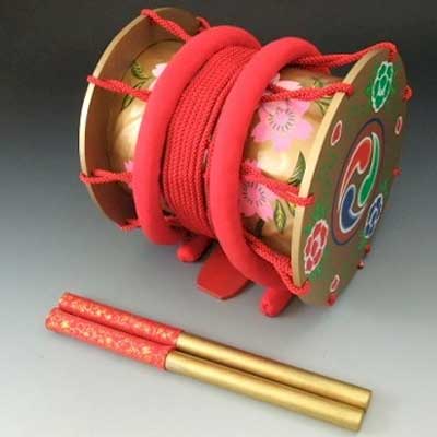 楽天市場】銭太鼓 1対 踊り 小道具 （s3219）日舞 日本舞踊 おどり