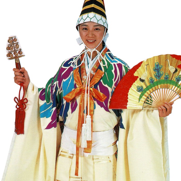 三番叟 衣裳 2点セット 白 さんばぞう （s8308） 踊り 舞踊 能 歌舞伎 衣裳 黒地 衣装 受注生産｜浅草きもの市