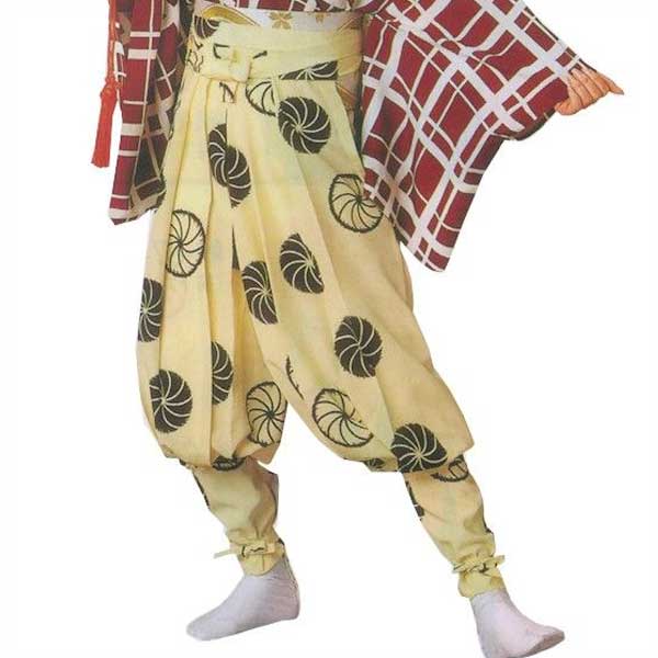 楽天市場】たっつけ袴 銀 無地 南京玉すだれ 手古舞 袴 （s迎8713