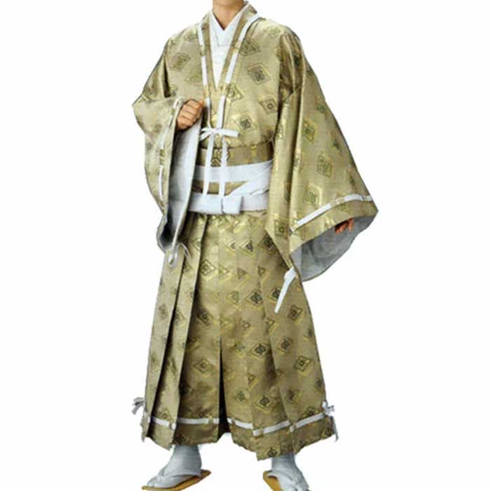 直垂 ひたたれ 金襴 （s8310） 舞踊 衣装 時代劇 衣裳 武士 侍 受注生産品｜浅草きもの市