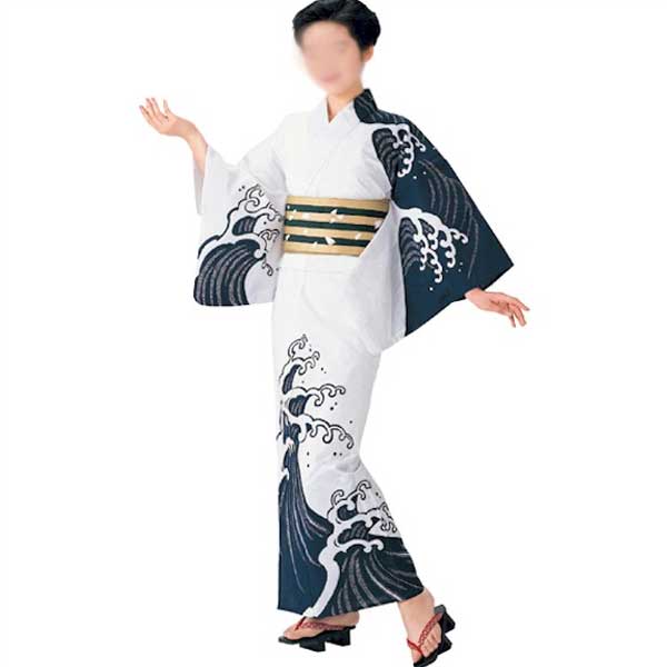 仕立上 絵羽 ゆかた (m松1110) プレタ 民踊 盆踊り 祭り 揃い 仕立上り 浴衣 仕立上ゆかた 取寄せ商品|浅草きもの市
