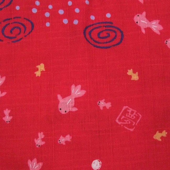 甚平 浴衣 子供 女の子 3歳 4歳 日本製 100 赤 金魚 子供用 点までメール便可 Giosenglish Com