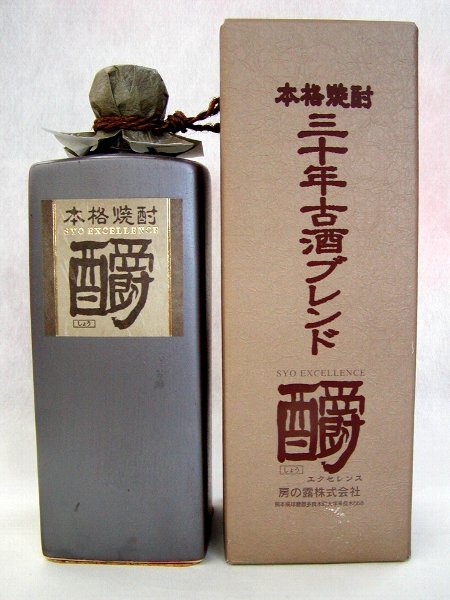 三十年古酒ブレンド酉爵（しょう） 楽天市場】ショウエクセレンス酉爵 30年古酒ブレンド35度 720ml